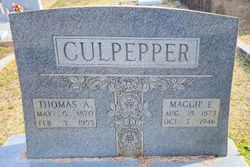 Margaret E. “Maggie” <I>Poole</I> Culpepper 