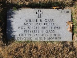 MSGT Willie Russel Gass 