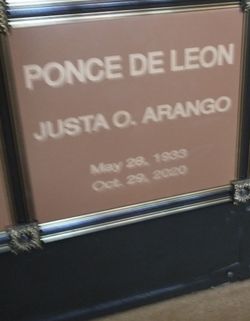 Justo O Arango Ponce De Leon 