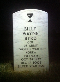 COL Billy Wayne Byrd 