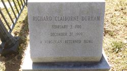 Richard Claiborne Durham 