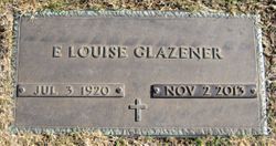 E Louise <I>Adair</I> Glazener 