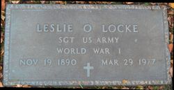 Leslie O Locke 