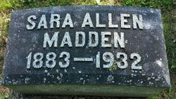 Sara Julia Orvis <I>Allen</I> Madden 