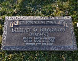 Lillian G. <I>Rumsey</I> Bradbury 