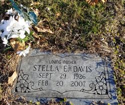 Stella Evanell <I>Ward</I> Davis 