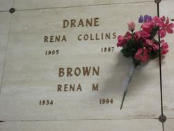 Rena Mae <I>Drane</I> Brown 