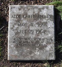 Addie May <I>Griffin</I> Brewer 