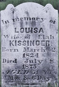 Louisa <I>Messinger</I> Kissinger 