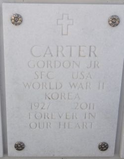 SFC Gordon Carter Jr.