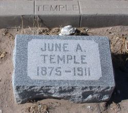 June <I>Allen</I> Temple 