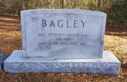 Isabelle Frank “Kate” <I>Holland</I> Bagley 