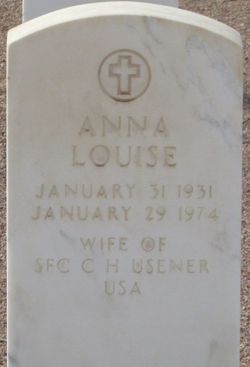 Anna Louise <I>Kaiser</I> Usener 