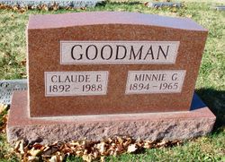 Minnie Gertrude <I>Fizer</I> Goodman 
