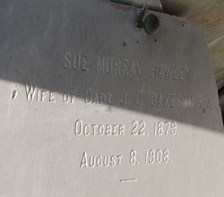 Sue Murray “Susie” <I>Hawley</I> Oakes 