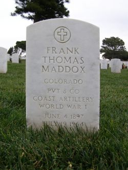 Frank Thomas Maddox 