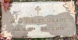 Marguerite Julia Violet <I>McCann</I> Grant 