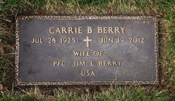 Carrie B Berry 