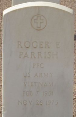 PFC Roger Eugene Parrish 
