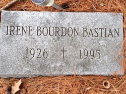 Irene Edna <I>Bourdon</I> Bastian 