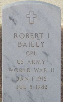 Robert I Bailey 