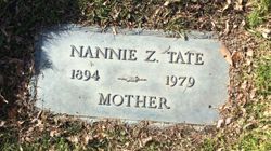 Nannie Zellette <I>Johnson</I> Tate 