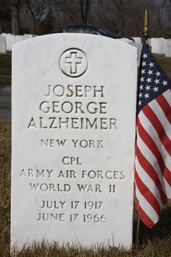 Joseph George Alzheimer 