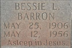 Bessie L <I>Caldwell</I> Barron 