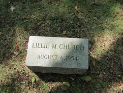 Lillie Minnie Church 