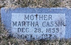 Martha Ann <I>Hadlock</I> Cassin 