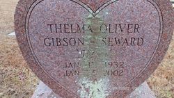 Thelma “Sissy” <I>Oliver</I> Gibson-Seward 