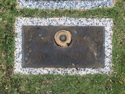 Mary <I>Manry</I> Gossman 