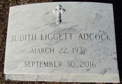 Judith <I>Liggett</I> Adcock 