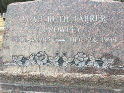 Leah Ruth <I>Farrer</I> Crowley 
