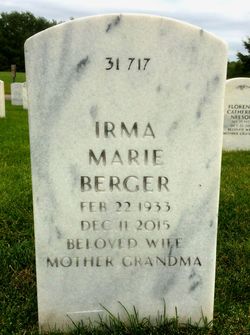 Irma Marie <I>Nelson</I> Berger 