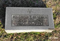 Mildred Katherine <I>Tharpe</I> Hendrix 