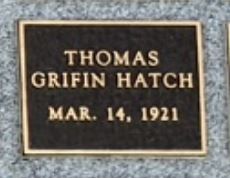 Thomas Griffin Hatch 