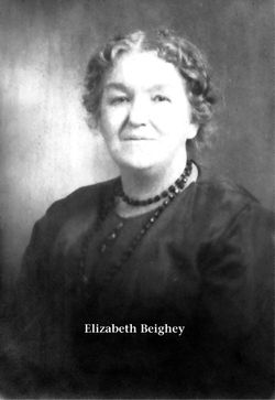 Elizabeth Mary “Lizzy” <I>Hoppe</I> Beighey 