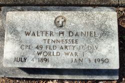 Walter Harrison Daniel 