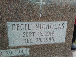 Cecil Nicholas Boes 