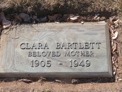 Clara <I>Bartlett</I> Bartlett 