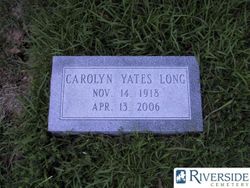 Carolyn <I>Yates</I> Long 