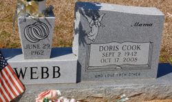 Doris <I>Cook</I> Webb 