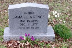 Emma Ella <I>Schroeder</I> Renck 