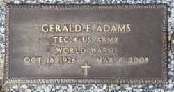 Gerald Elwood Adams 