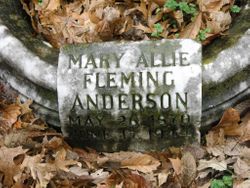 Mary Allie <I>Blaydes</I> Anderson 