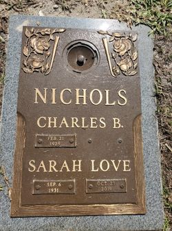 Sarah <I>Love</I> Nichols 