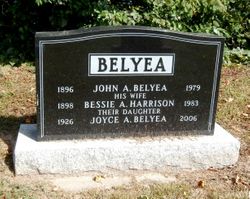 Bessie Alberta <I>Harrison</I> Belyea 