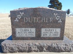 Clara L. <I>Loch</I> Dutcher 