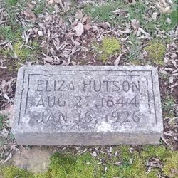 Elizabeth “Elizzie” <I>Cartwright</I> Hutson 